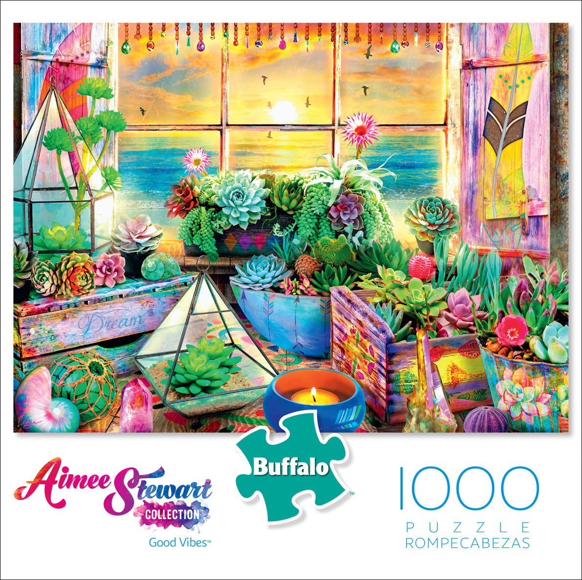 Buffalo Games Aimee Stewart Good Vibes 1000 Piece Puzzle image 0